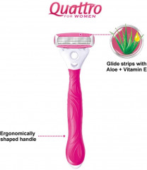 Бритва со сменной кассетой «Quattro for Women» - Фото 6
