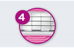 Бритва со сменной кассетой «Quattro for Women» - Фото 10