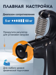 Эспандер кистевой пружинный со счётчиком нажатий - Фото 2