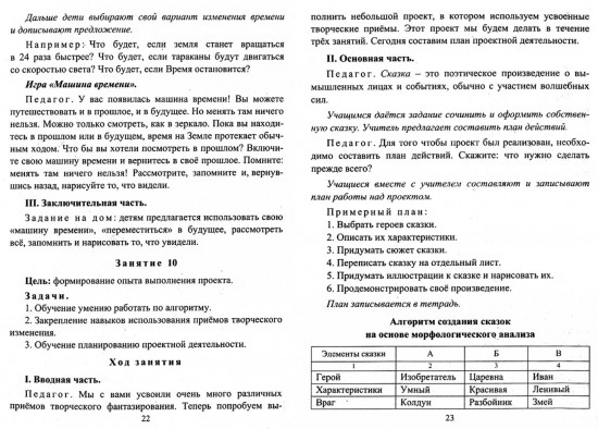 Программы проектной деятельности. 1-11 классы