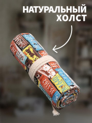 Пенал-скрутка без наполнения для карандашей и ручек BZ489209 «Цифры» - Фото 3