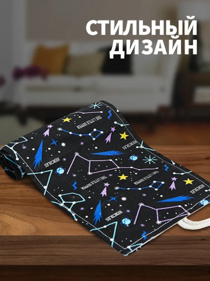 Пенал-скрутка без наполнения для карандашей и ручек BZ980762