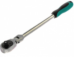Ключ-трещотка 1/2", 72 зуба, с быстрым сбросом. шарнирная СrV - Фото 3