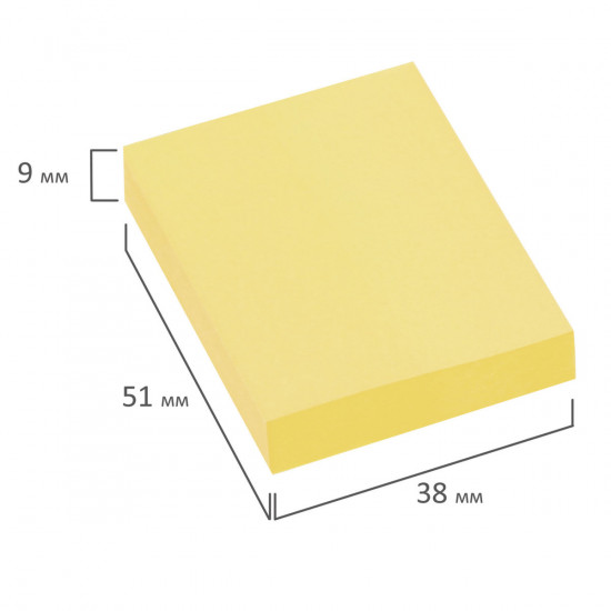 Блок самоклеящийся