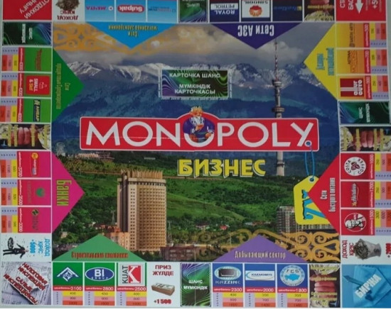 Игра настольная «Монополия: бизнес в Казахстане»