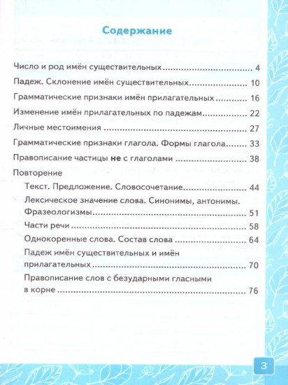 Русский язык. 3 класс. Контрольные работы