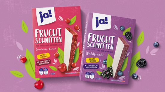 Набор батончиков с клюквой и вишней «Frucht Schnitten Cranberry-Kirsch»