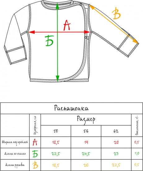 Распашонка теплая детская