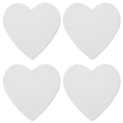 Набор холстов на магните в форме сердца - Фото 1
