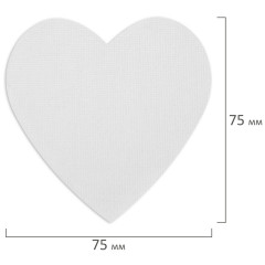 Набор холстов на магните в форме сердца - Фото 6