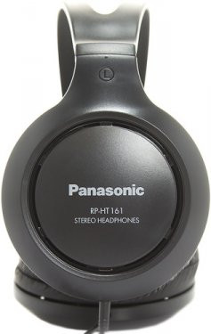 Наушники-накладные Panasonic RP-HT161E-K (черный)
