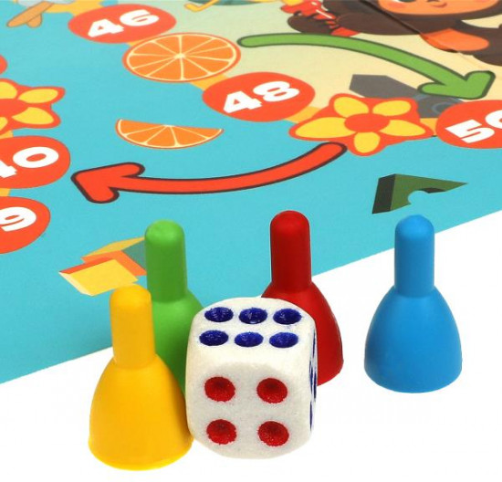 Игра-ходилка на блистере