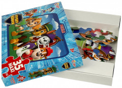 Макси-пазлы «Супер щенки» - Фото 1