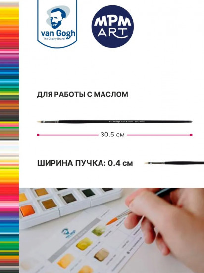 Кисть для масла №4