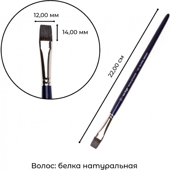 Кисть для акварели №12