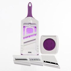 Терка - шинковка с 4 сменными лезвиями - Фото 1