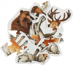 Макси-пазлы для малышей «Лесные животные» - Фото 1