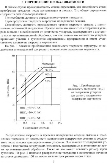 Прокаливаемость стали. Учебное пособие