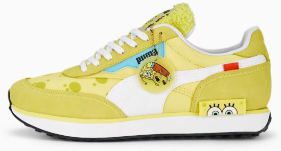 Кроссовки «Puma X Spongebob Future Rider Sneakers»