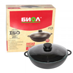 Вок чугунный - Фото 1