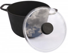 Кастрюля чугунная - Фото 1