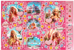 Настольная игра-ходилка на блистере «Barbie» - Фото 2