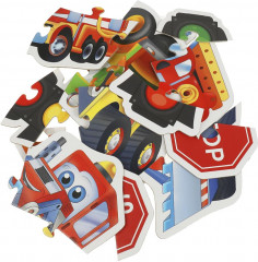 Макси-пазлы для малышей «Полезный транспорт» - Фото 3