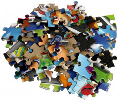 Пазл «Роботы-поезда» - Фото 1