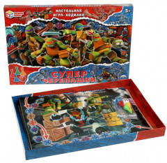 Игра-ходилка настольная «Суперчерепашки» - Фото 1