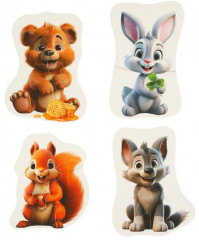 Макси-пазл «Лесные животные» - Фото 1