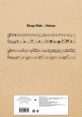 Тетрадь для нот «Stray Kids. Хан и Ли Ноу» - Фото 1