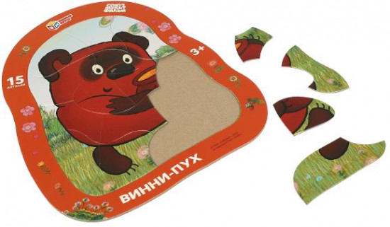 Пазл в рамке «Винни-Пух»