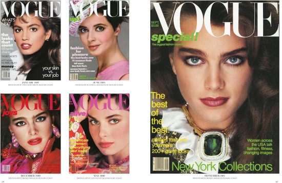 Vogue. The Covers