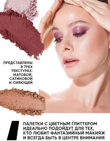 Палетка теней для век «Cult of Perfection», оттенок 1 Drama