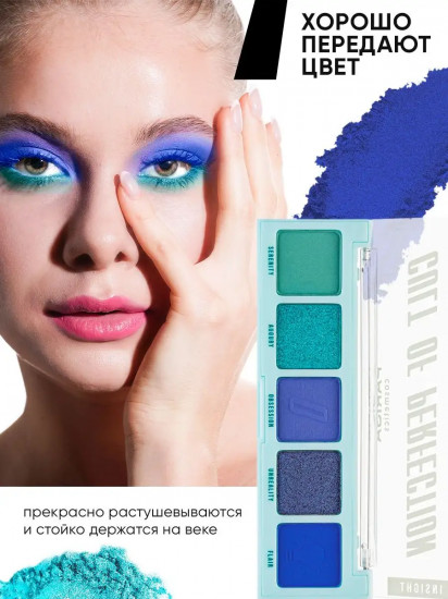 Палетка теней для век «Cult of Perfection», оттенок 6 Insight
