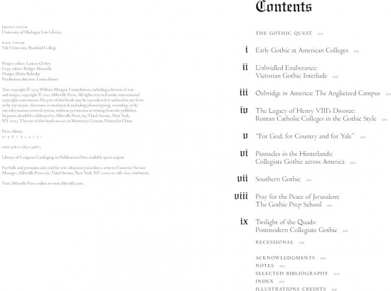 Academia. Collegiate Gothic Architecture