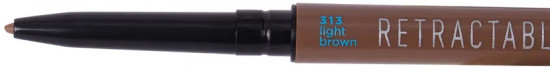 Карандаш для бровей «Retractable micro brow pencil», оттенок 313 Светло-коричневый