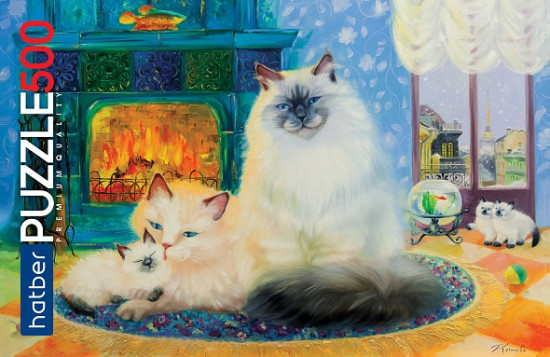 Пазл «Кошкин дом»