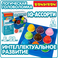 Игра настольная логическая «IQ-АССОРТИ» - Фото 1