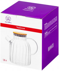 Чайник заварочный «Crystal glass» - Фото 6