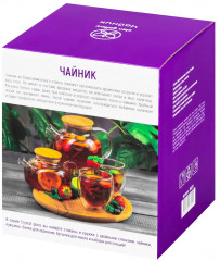 Чайник заварочный «Crystal glass» - Фото 7