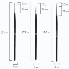Набор кистей художественных - Фото 6
