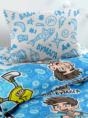 Комплект постельного белья «Влад А4 Бумага» - Фото 1