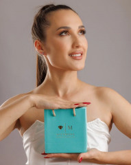 Серьги-сердечки гвоздики - Фото 11