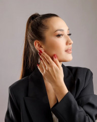 Серьги-сердечки гвоздики - Фото 13