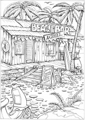 Creative Haven Summer Scenes Coloring Book - Фото 2
