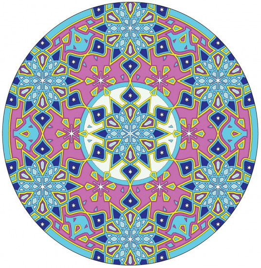 Creative Haven Snowflake Mandalas Coloring Book