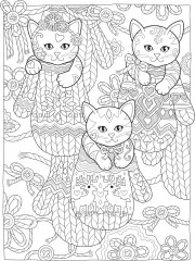 Adult Coloring Creative Kittens Coloring Book - Фото 2