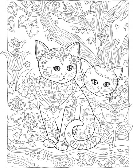 Adult Coloring Creative Kittens Coloring Book