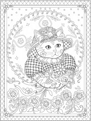 Adult Coloring Creative Kittens Coloring Book - Фото 7